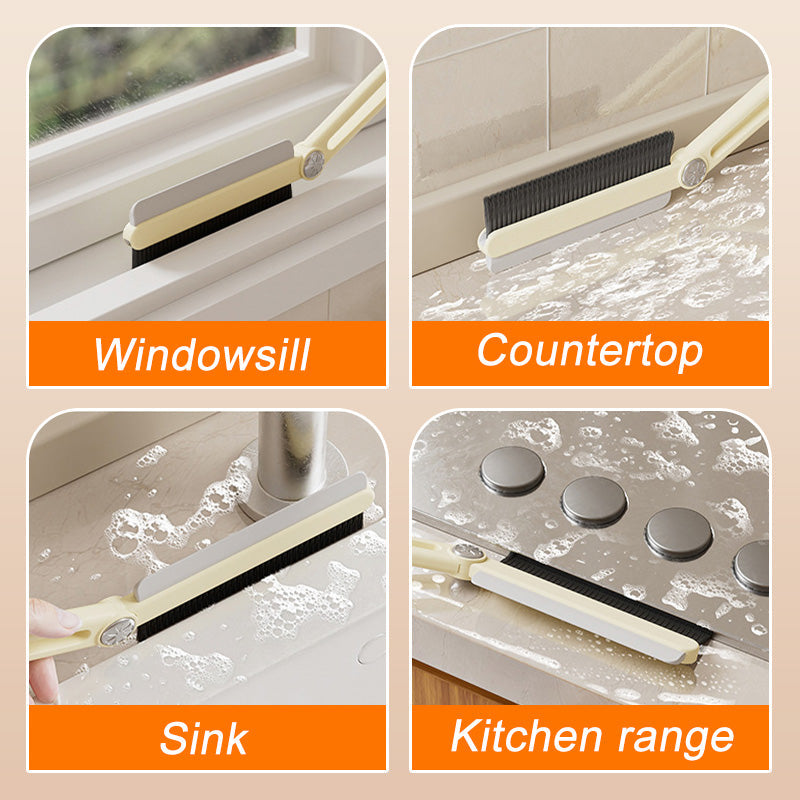 Versatile Hard Bristles Track Brush