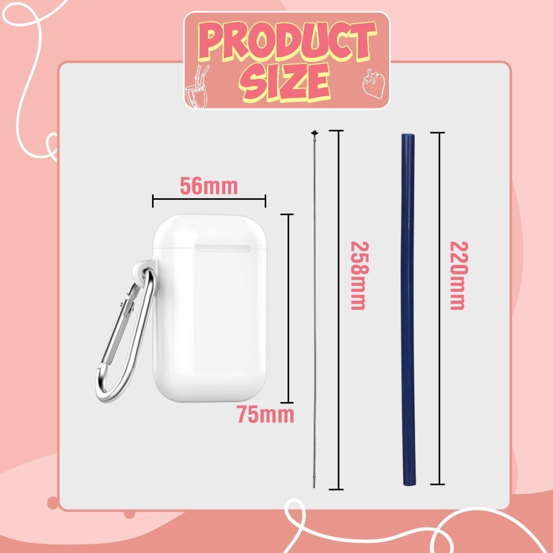 Portable Foldable Drinking Straw