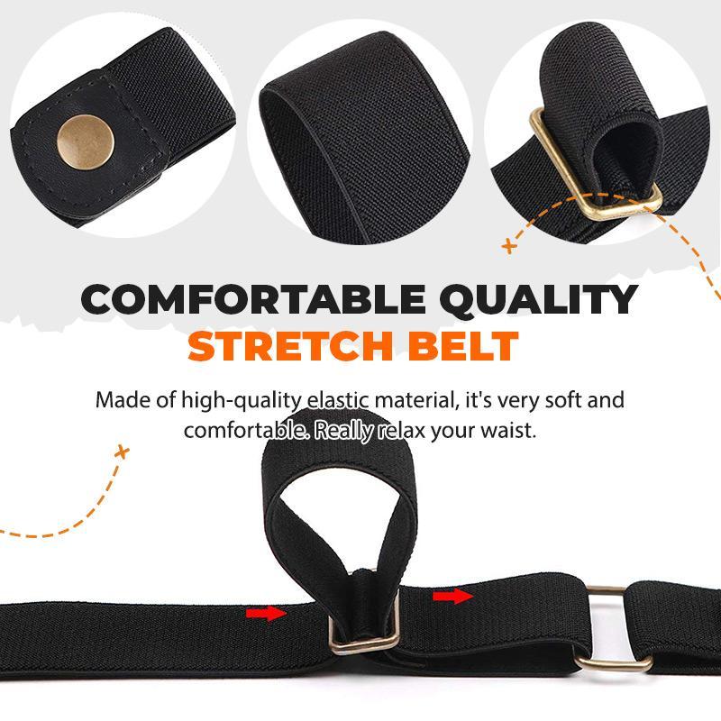 Buy 1 Get 1 FreešBuckle-free Invisible Elastic Waist Belts