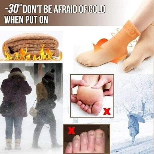Thicken Plush Socks š„ Winter Sale š„ļ¼BUY 1 GET 1 FREEļ¼