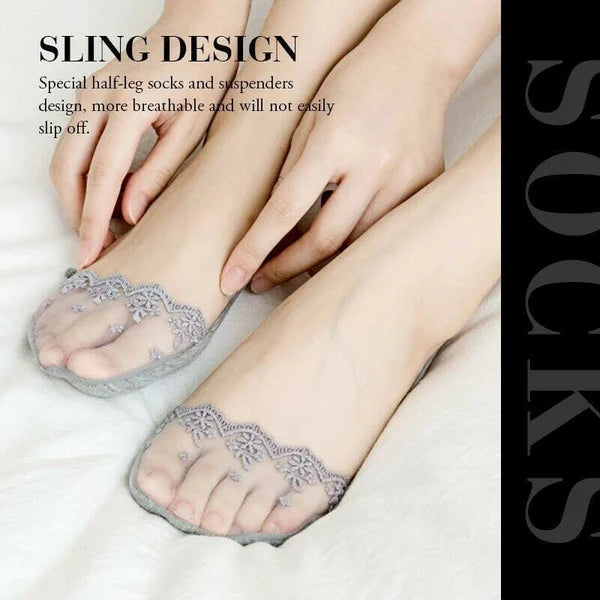 Invisible Lace Half Socks-Buy 1 Get 1 Free