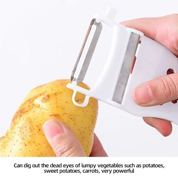 Kitchen Multifunction Plastic Frame Vegetable Fruit Grater Slicer Peeler