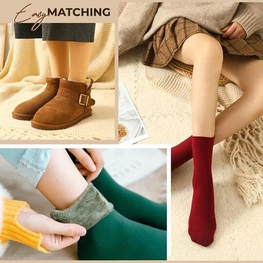 Thicken Plush Socks š„ Winter Sale š„ļ¼BUY 1 GET 1 FREEļ¼