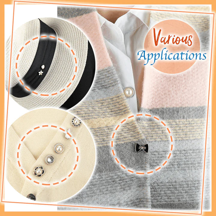 🔥New Year Promotion ✨Multipurpose No-Sew Classy Buttons