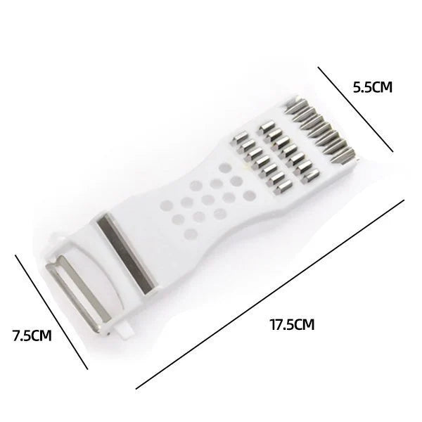Kitchen Multifunction Plastic Frame Vegetable Fruit Grater Slicer Peeler
