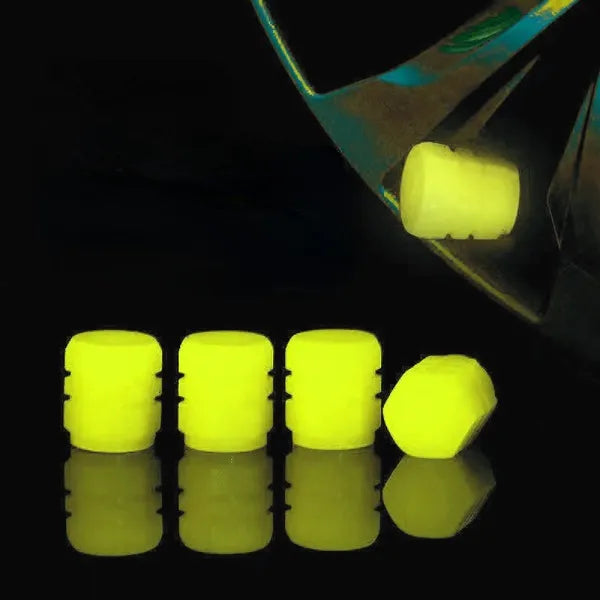 Car luminous tire cap