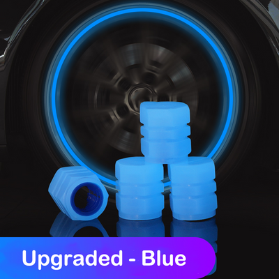 Car illuminated tire valve cap