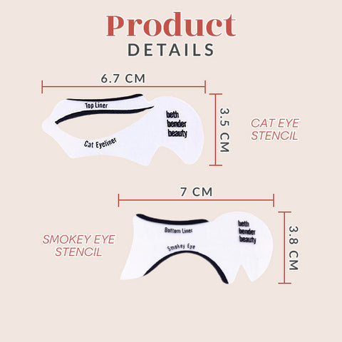 Primsuit™ Eyeliner Stencil Pads
