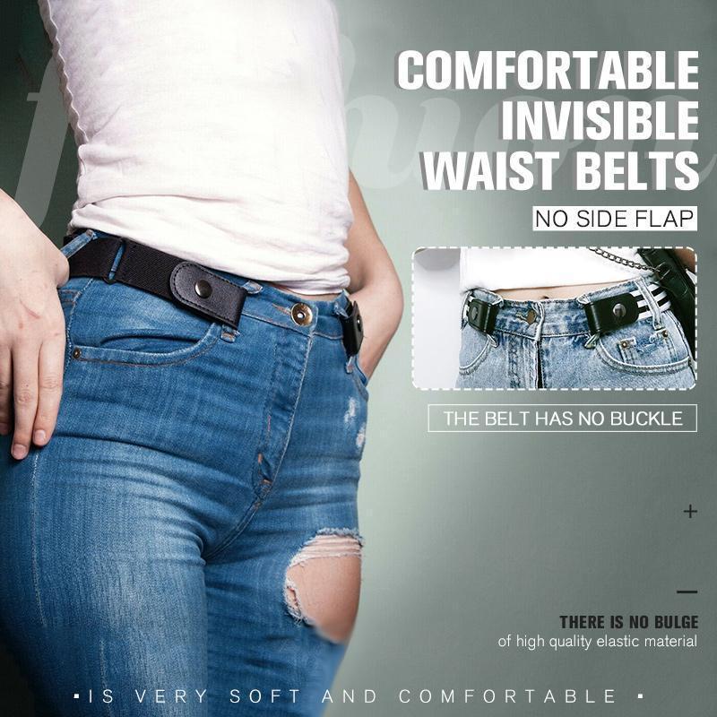 Buy 1 Get 1 FreešBuckle-free Invisible Elastic Waist Belts