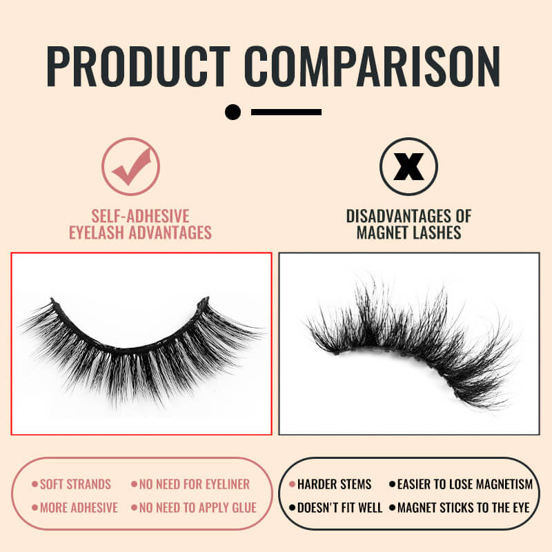 🔥Year-end Sale✨ Reusable Self-Adhesive Eyelashes 🎁Buy 1 Get 1 Free