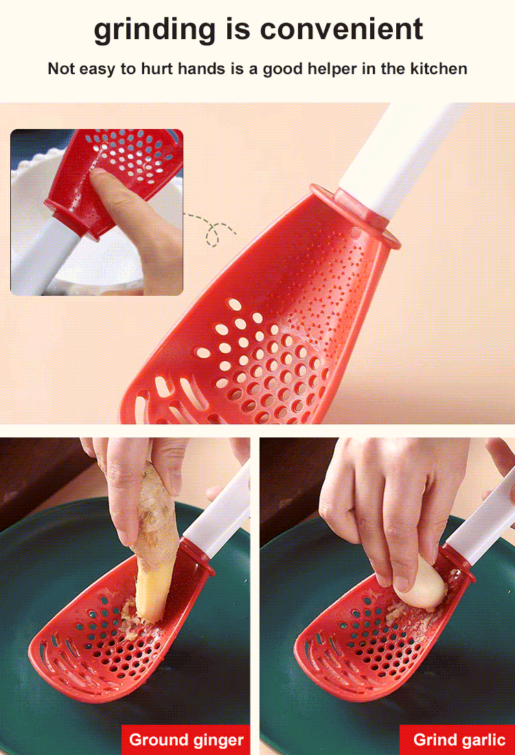 [German RedDot Award] kitchen multifunctional cooking spoon