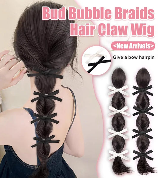 Bubble Bun Clip Hairpiece