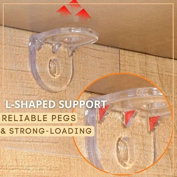 Last Day Promotion 48% OFF - Nail-Free Shelf Support Peg