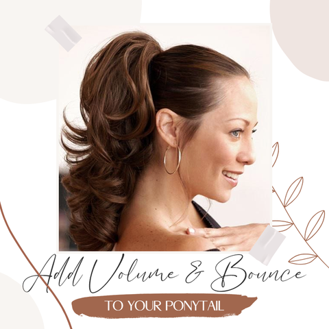 Fluffy HairPonytail Comb