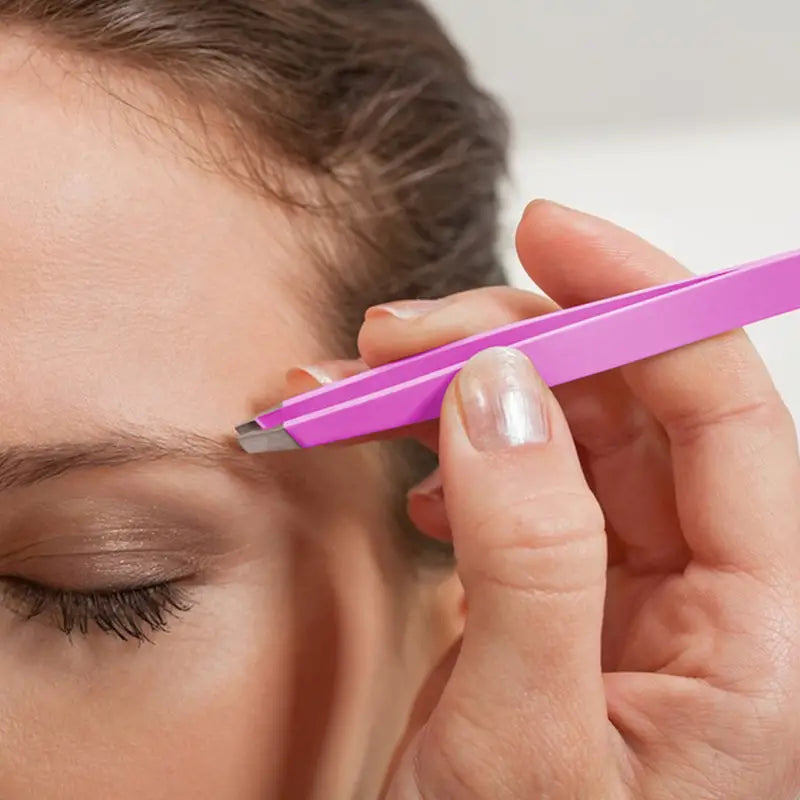 Multipurpose Stainless Steel Eyebrow Tweezers