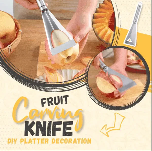 Fruit Triangular Push Knife