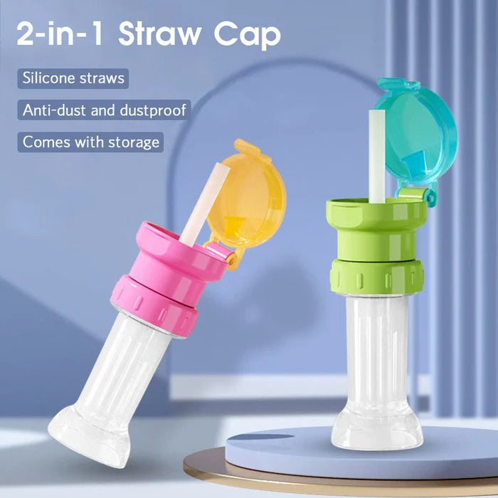 🔥 Universal Portable Anti-Choking Straw Lid