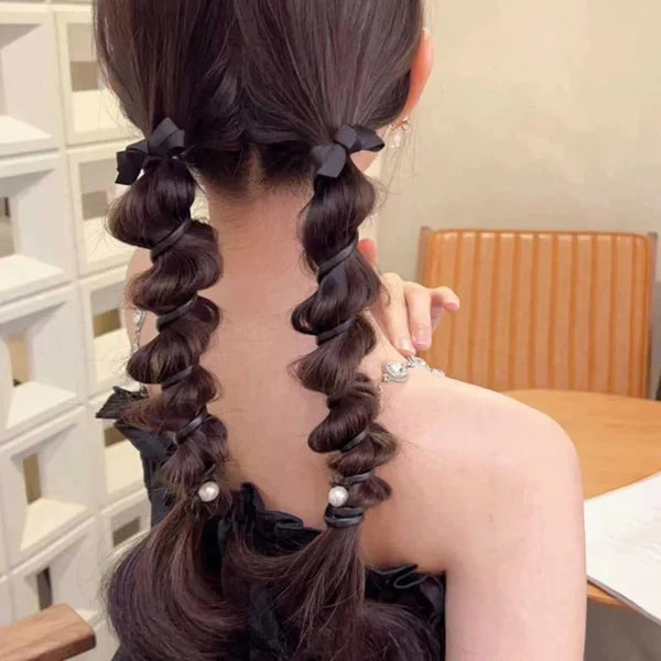 Braided Wire Hairbands with Bow