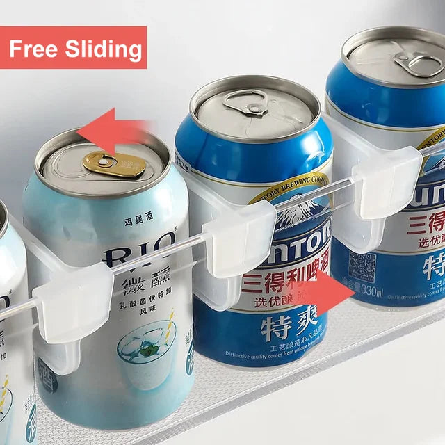 Freezer compartment clip