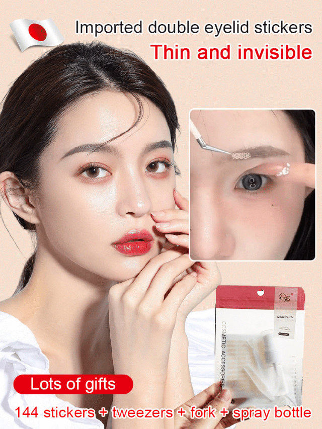 Localized Invisible Lace Double Eyelids