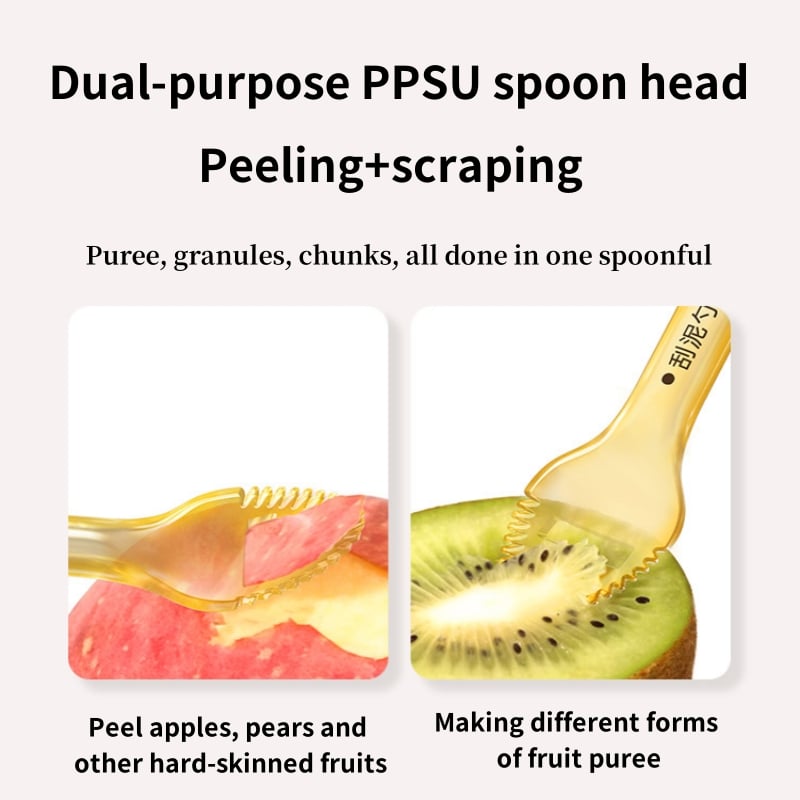 ✨The second half price💥Baby double head scraper PPSU mud digging spoon