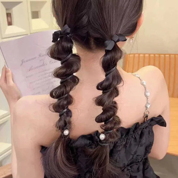 Braided Wire Hairbands with Bow