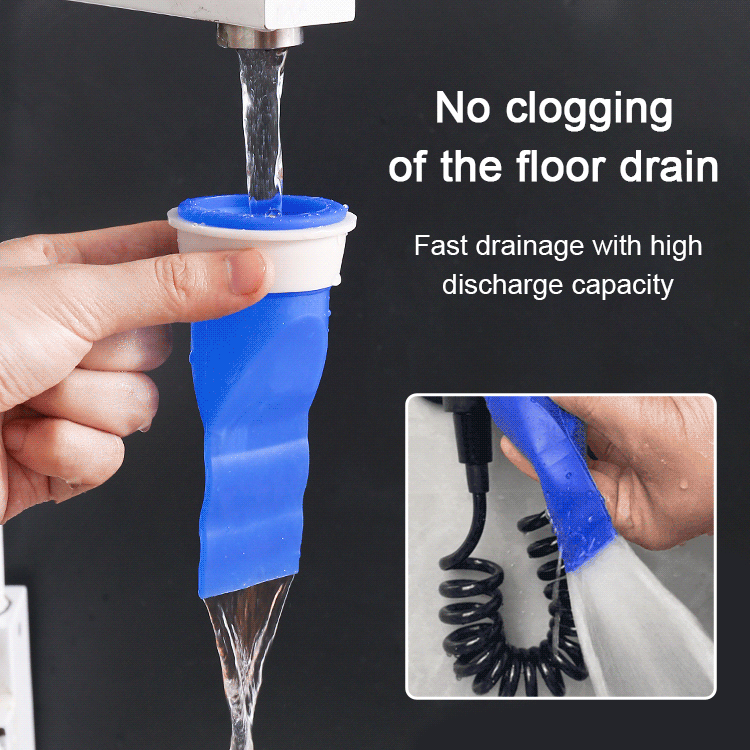 Anti-odour silicone floor drain backflow preventer