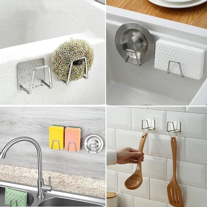 Stainless Steel Sponge Holder Sink Organizer