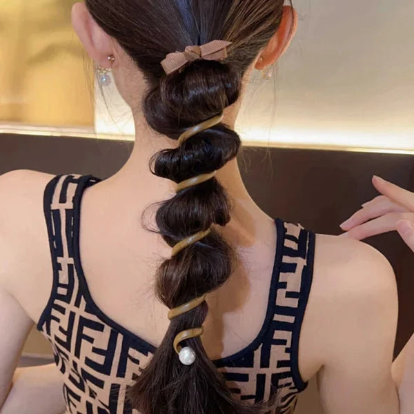 Braided Wire Hairbands with Bow