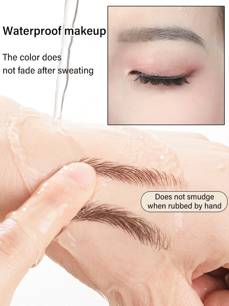 Waterproof sweatproof long lasting eyebrow
