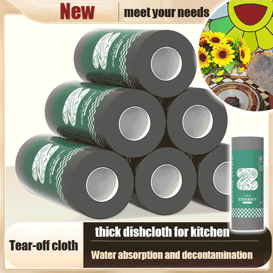 Wear-resistant lazy dishcloth for kitchen