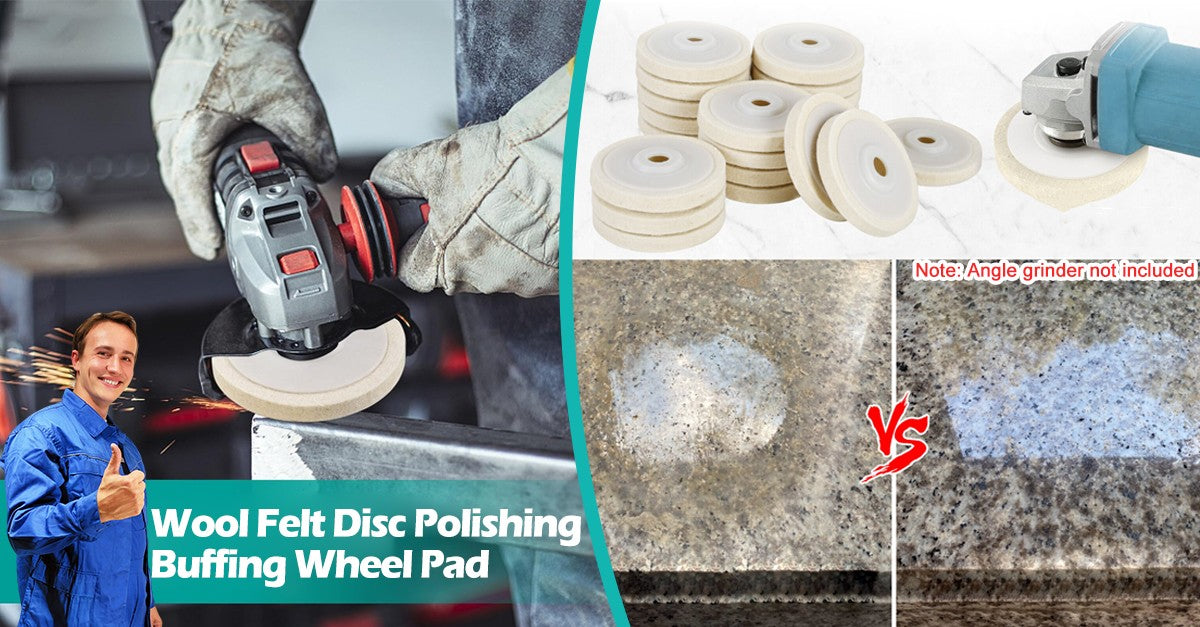 Wool Felt Disc Polishing Buffing Wheel Pad