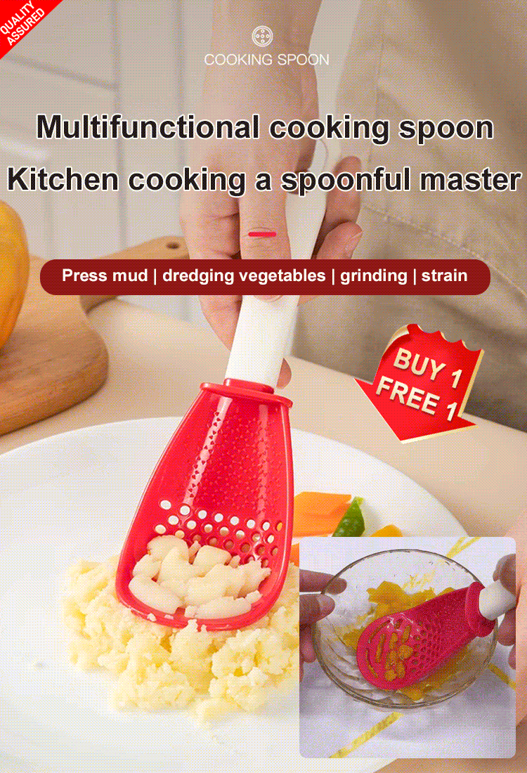 [German RedDot Award] kitchen multifunctional cooking spoon