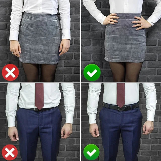 Inner belt to prevent shirts from slipping off (unisex)