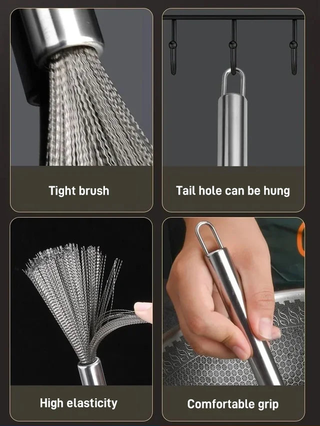 Kitchen multifunctional wire brush