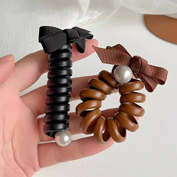 Braided Wire Hairbands with Bow
