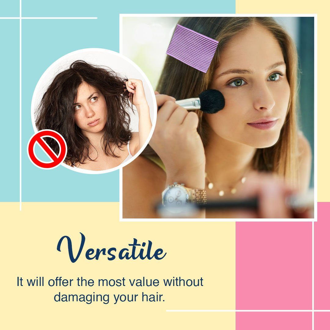 Non-Slip Hair Holding Grippers（6 pcs）