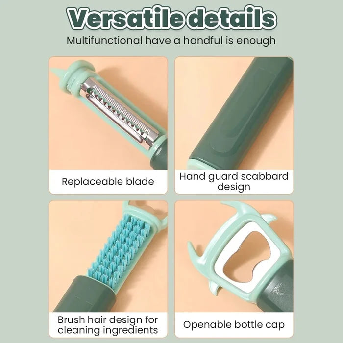 7-in-1 Beer Bottle Opener Fruit & Vegetable Peeler Kitchen Gadgets