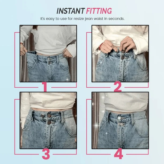 Perfect Fit Your Size Adjustable Waist Buckle（6PCS）