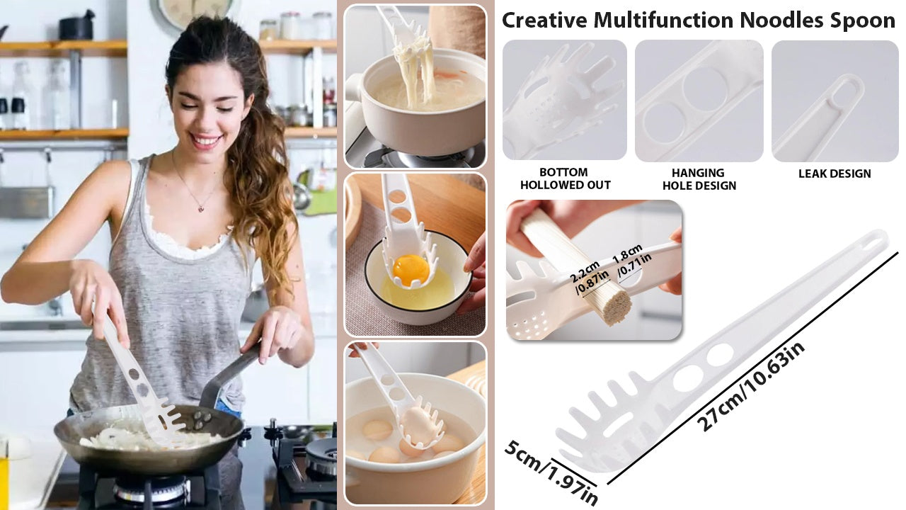 Creative noodle spoon