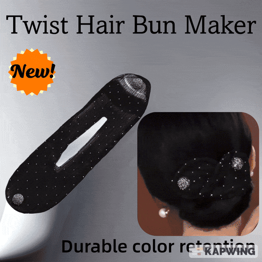Twist Hair Bun Make