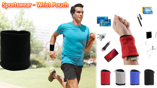 Sportswear- Wrist Pouch