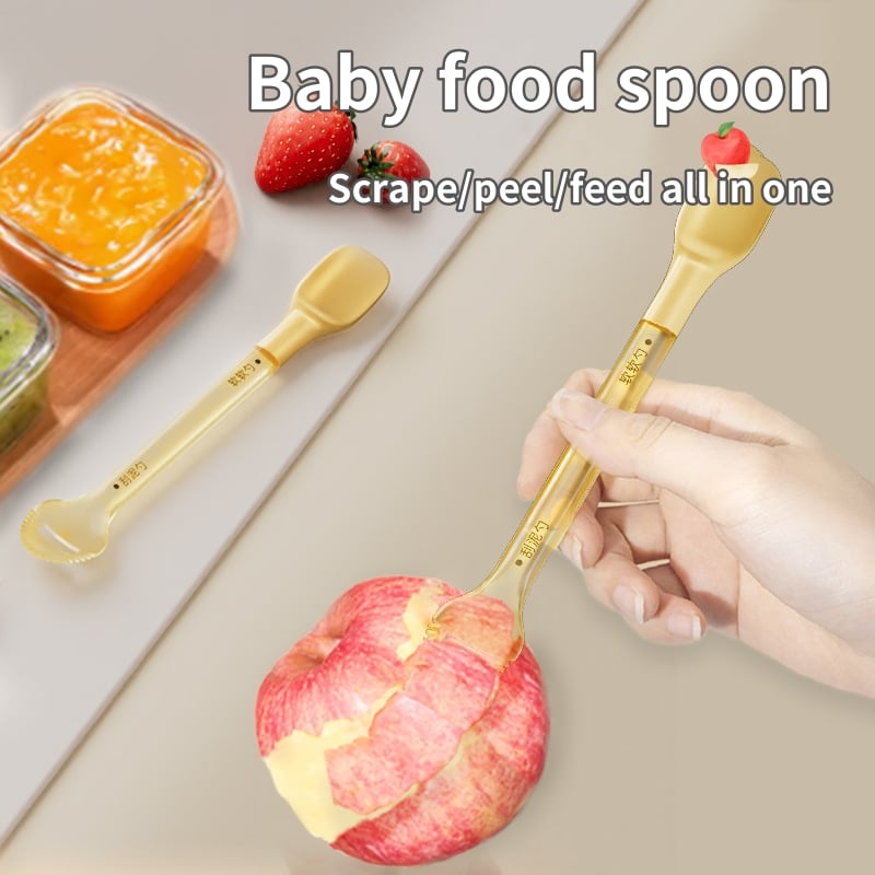 ✨The second half price💥Baby double head scraper PPSU mud digging spoon