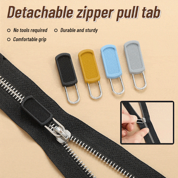 Rubber Detachable Zip Head