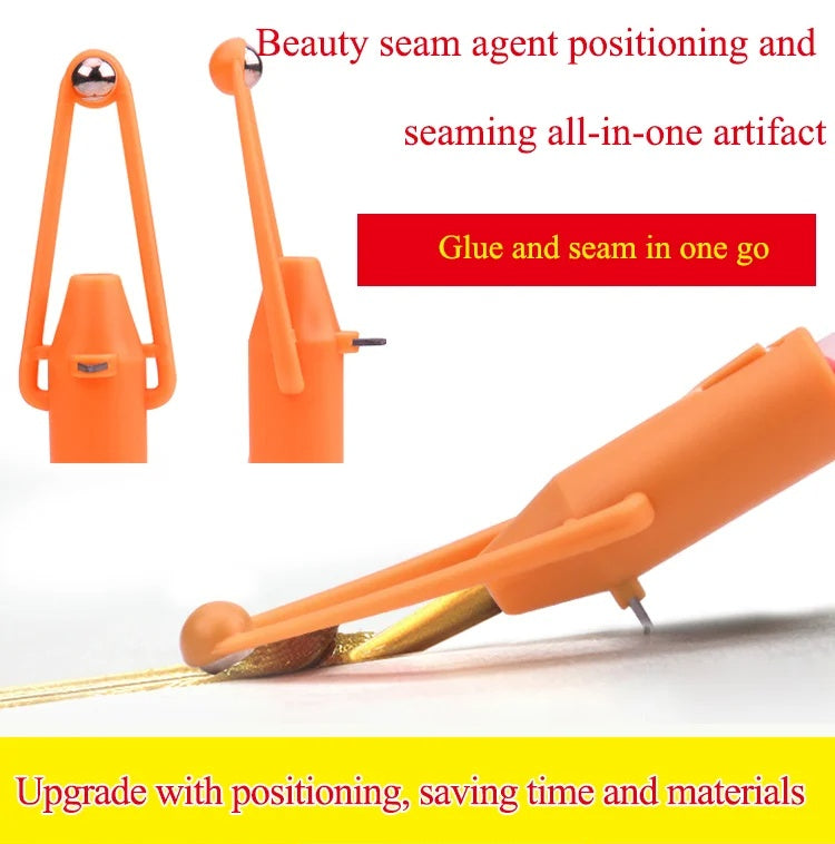 Three-in-one covering Seam Ball Gluing And Beauty Seam Construction Tool
