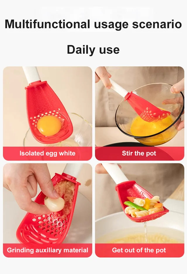 [German RedDot Award] kitchen multifunctional cooking spoon