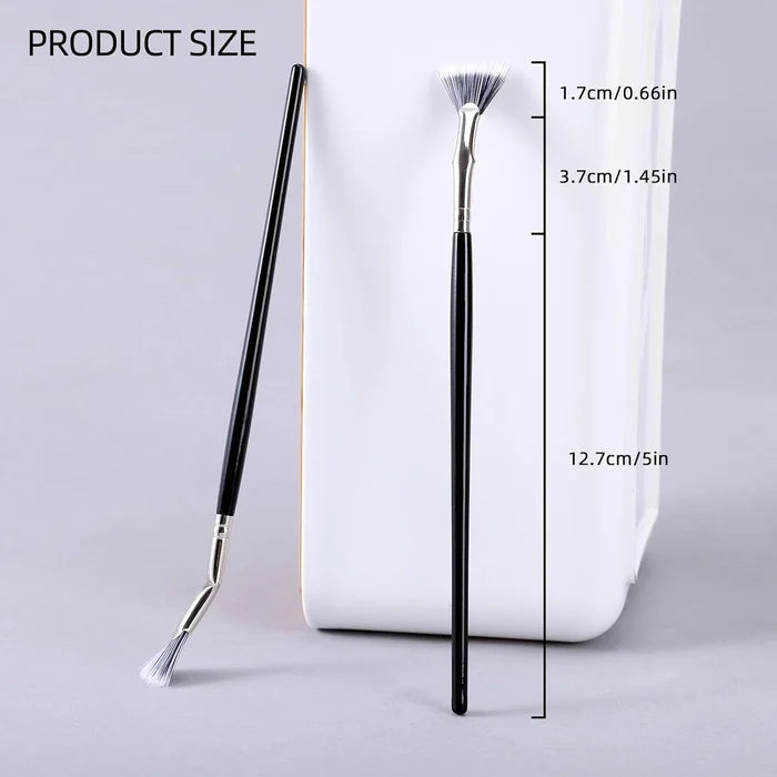 Foldable angle brush