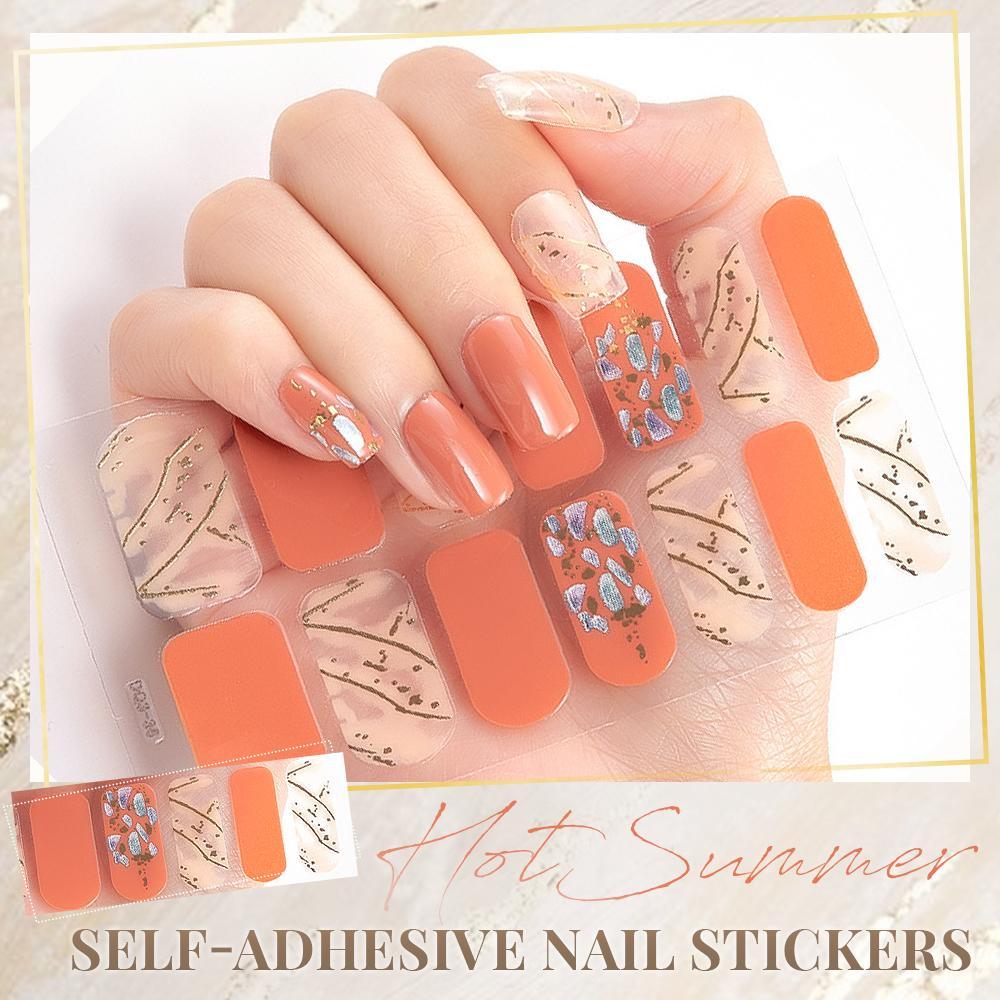 Self-Adhesive Nail Stickers(14 PCS/Set)