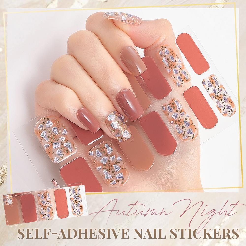 Self-Adhesive Nail Stickers(14 PCS/Set)