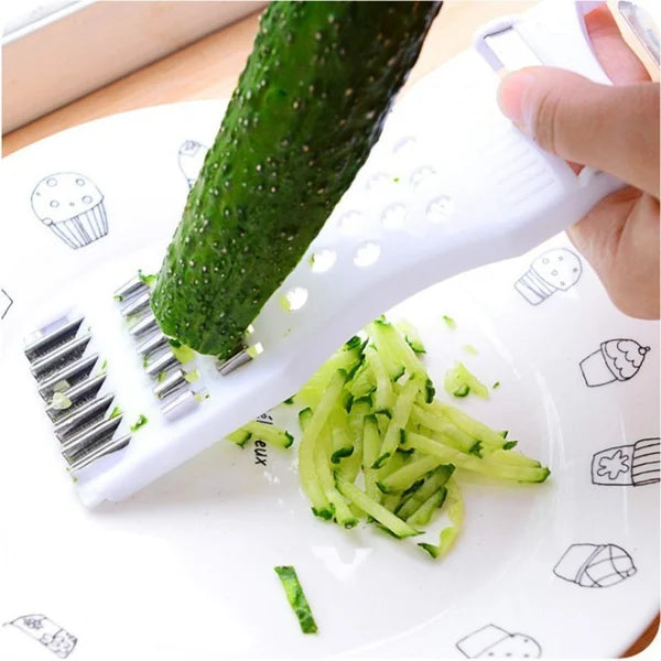 Kitchen Multifunction Plastic Frame Vegetable Fruit Grater Slicer Peeler